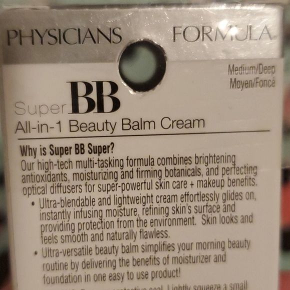 Physician's Formula Super BB, All-in-1‎ Beauty Balm Cream, SPF new - Picture 5 of 5